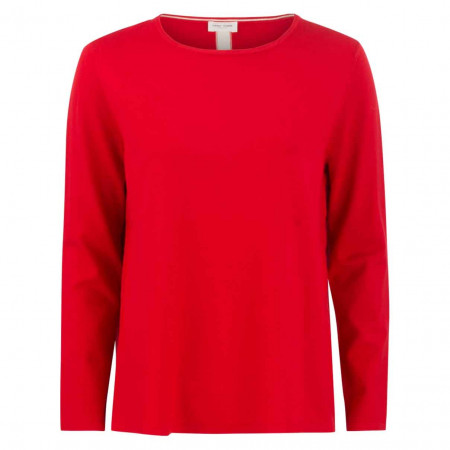 SALE % | Gerry Weber Collection | Pullover - Comfort Fit - unifarben | Rot online im Shop bei meinfischer.de kaufen