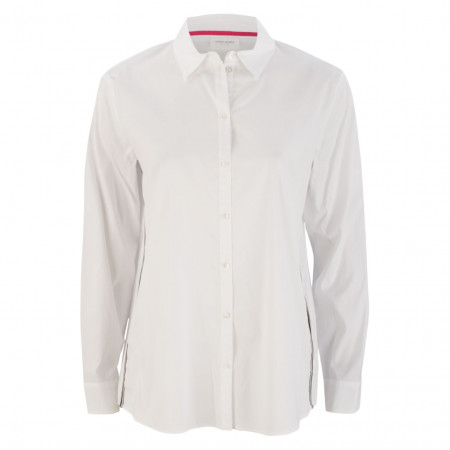 SALE % | Gerry Weber Collection | Hemdbluse - Regular Fit - Stripe | Weiß online im Shop bei meinfischer.de kaufen