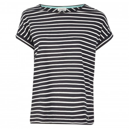 SALE % | Gerry Weber Casual | T-Shirt - Loose Fit - Stripes | Blau online im Shop bei meinfischer.de kaufen