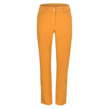SALE % | Gerry Weber Collection | Jeans - Relaxed Fit - Mid Rise | Gelb online im Shop bei meinfischer.de kaufen