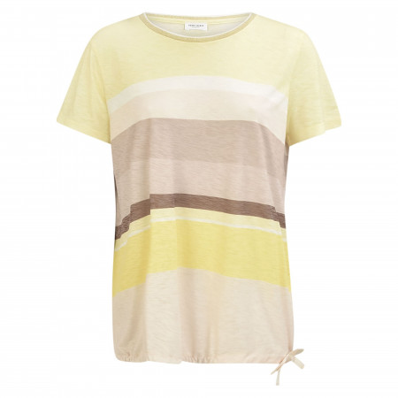 SALE % | Gerry Weber Collection | Shirt - Comfort Fit - Blockstreifen | Gelb online im Shop bei meinfischer.de kaufen