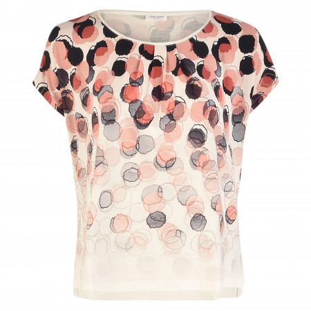 SALE % | Gerry Weber Collection | T-Shirt - Loose Fit - Dot-Prints | Rosa online im Shop bei meinfischer.de kaufen