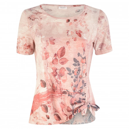 SALE % | Gerry Weber Collection | T-Shirt - Loose Fit - Flower-Prints | Rosa online im Shop bei meinfischer.de kaufen