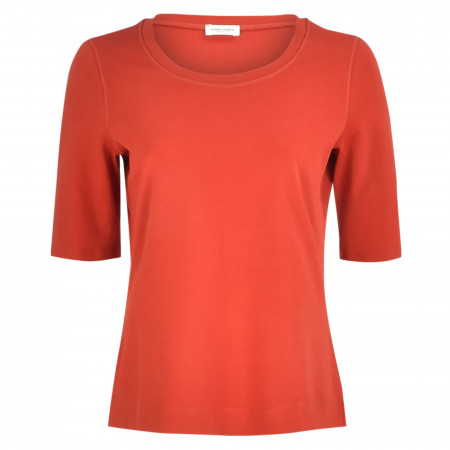 SALE % | Gerry Weber Collection | T-Shirt - Loose Fit - Crewneck | Rot online im Shop bei meinfischer.de kaufen