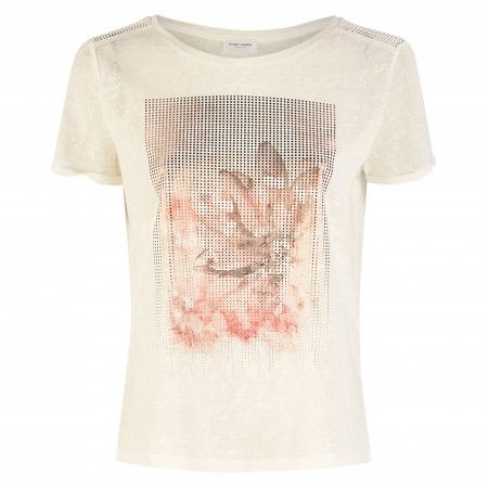 SALE % | Gerry Weber Collection | T-Shirt - Regular Fit - Spitze | Weiß online im Shop bei meinfischer.de kaufen