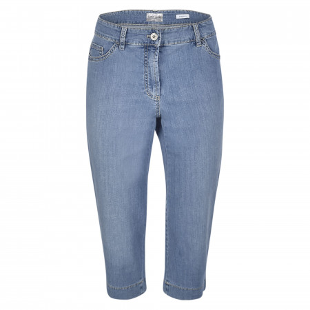 SALE % | Gerry Weber Edition | Jeans - Straight Fit - Cropped | Blau online im Shop bei meinfischer.de kaufen
