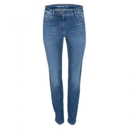 SALE % | Gerry Weber Edition | Jeans - Straight Fit - Denim | Blau online im Shop bei meinfischer.de kaufen