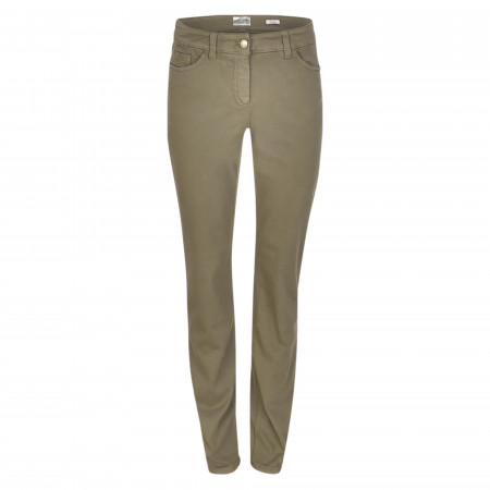 SALE % | Gerry Weber Edition | Jeans - Regular Fit - Low Rise | Grün online im Shop bei meinfischer.de kaufen