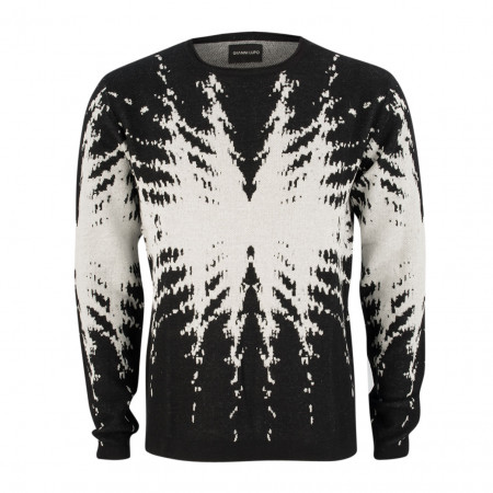 SALE % | Gianni Lupo | Pullover - oversized - Muster | Schwarz online im Shop bei meinfischer.de kaufen