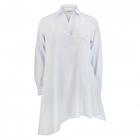 SALE % | Herrlicher | Kleid - Loose Fit - Vivienne Cotton Stripes | Blau online im Shop bei meinfischer.de kaufen
