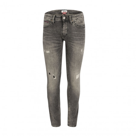 SALE % | Tommy Jeans | Jeans - Slim Fit - Stretch-Qualität | Grau online im Shop bei meinfischer.de kaufen