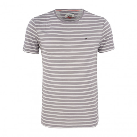 SALE % | Boss Casual | T-Shirt - Regular Fit - Stripes | Grau online im Shop bei meinfischer.de kaufen