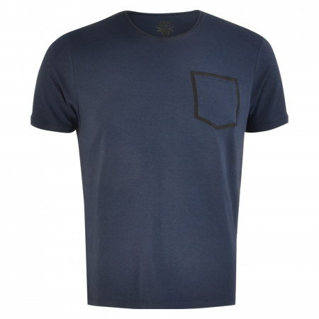 SALE % |  | T-Shirt - Regular Fit - unifarben | Blau online im Shop bei meinfischer.de kaufen