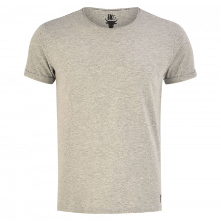 SALE % |  | T-Shirt - Regular Fit - Crewneck | Grau online im Shop bei meinfischer.de kaufen