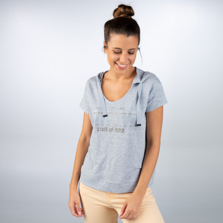 SALE % | Monari | Shirt - Comfort Fit - Wording | Blau online im Shop bei meinfischer.de kaufen