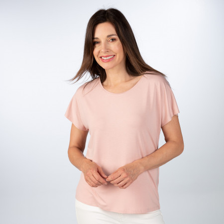 SALE % | Cartoon | T-Shirt - Regular Fit - unifarben | Rosa online im Shop bei meinfischer.de kaufen