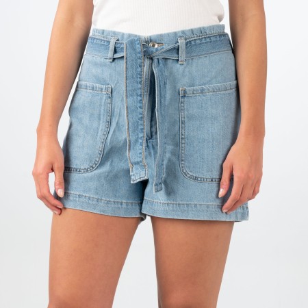SALE % | MANGO | Shorts - Relaxed Fit - Paperbag | Blau online im Shop bei meinfischer.de kaufen
