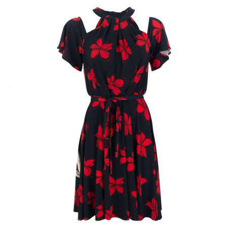 SALE % | Joseph Ribkoff | Kleid - fitted - Print | Rot online im Shop bei meinfischer.de kaufen