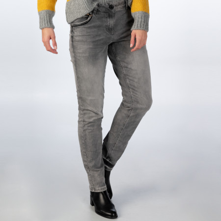 SALE % | Kenny S. | Jeans - Slim Fit - Stella | Grau online im Shop bei meinfischer.de kaufen