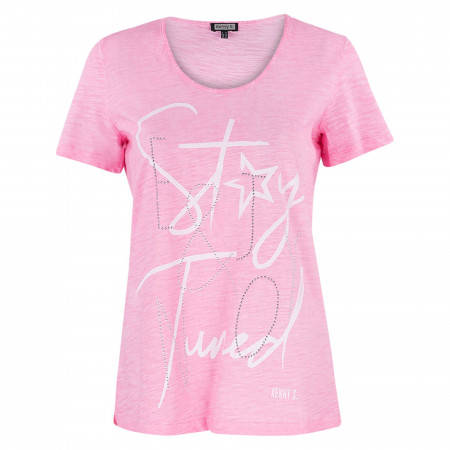 SALE % | Kenny S. | T-Shirt - Regular Fit - Strass | Rosa online im Shop bei meinfischer.de kaufen