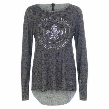 SALE % | Key Largo | Sweatshirt - Regular Fit - Illusion | Grau online im Shop bei meinfischer.de kaufen