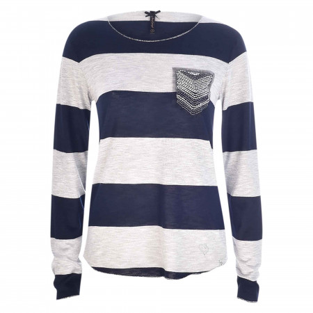 SALE % | Key Largo | Sweatshirt - Regular Fit - Janina | Grau online im Shop bei meinfischer.de kaufen