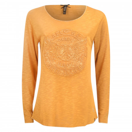 SALE % | Key Largo | Sweatshirt - Loose Fit - Pailletten | Orange online im Shop bei meinfischer.de kaufen