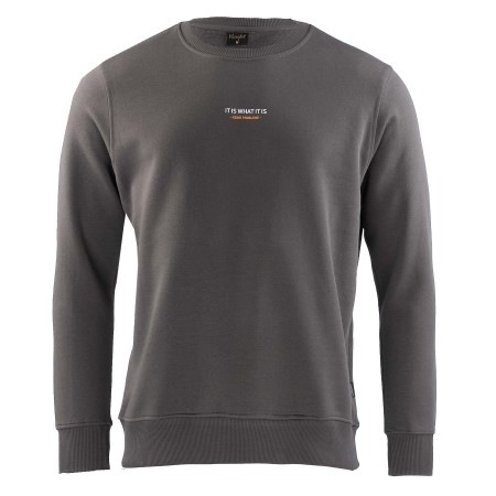 SALE % | Kleinigkeit | Sweatshirt - Regular Fit - Wording | Grau online im Shop bei meinfischer.de kaufen