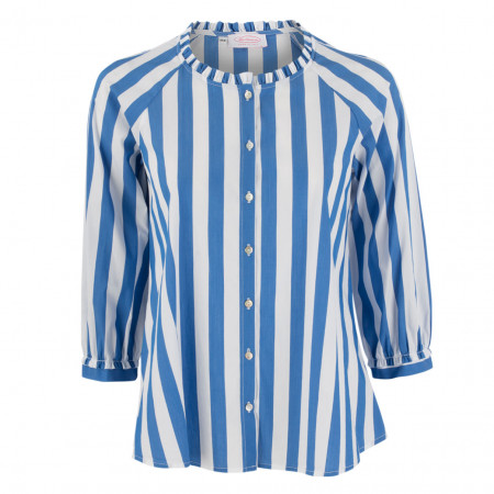 SALE % |  | Bluse - Comfort Fit - Stripes | Blau online im Shop bei meinfischer.de kaufen