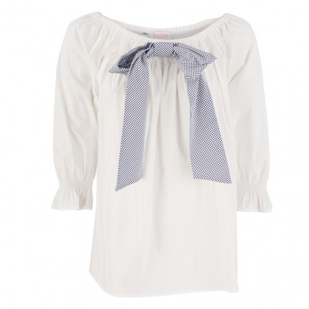 SALE % | La Camicia | Bluse  - oversized - Ballonärmel | Weiß online im Shop bei meinfischer.de kaufen
