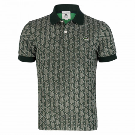 SALE % | Lacoste | Poloshirt - Regular Fit - Muster | Grün online im Shop bei meinfischer.de kaufen