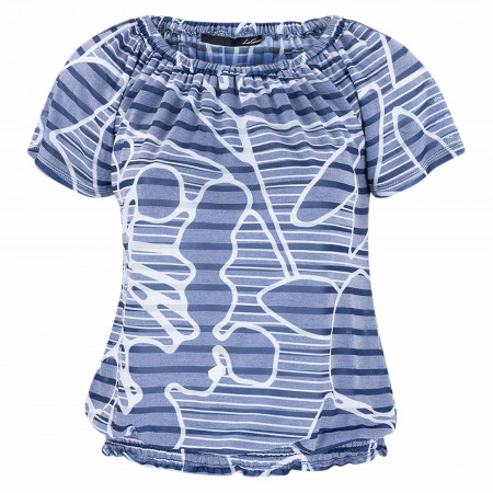 SALE % | LeComte | T-Shirt - Regular Fit - Streifen | Blau online im Shop bei meinfischer.de kaufen