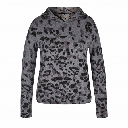 SALE % | LeComte | Pullover - Regular Fit - Muster | Grau online im Shop bei meinfischer.de kaufen