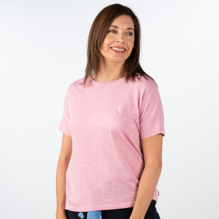 SALE % | LeComte | T-Shirt - Regular Fit - Print | Rosa online im Shop bei meinfischer.de kaufen