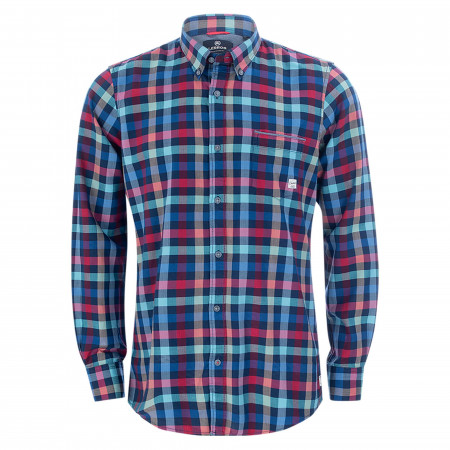 SALE % | Lerros | Freizeithemd - Regular Fit - Button Down | Blau online im Shop bei meinfischer.de kaufen