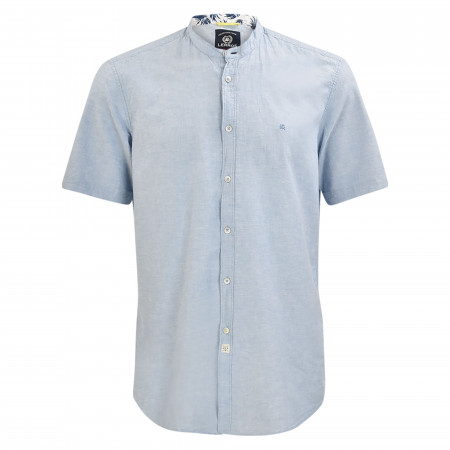 SALE % | Lerros | Freizeithemd - Regular Fit - Stehkragen | Blau online im Shop bei meinfischer.de kaufen