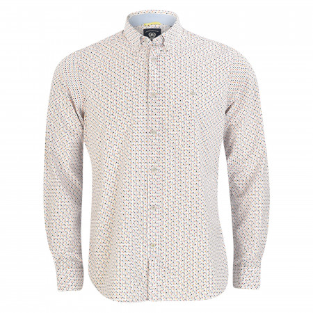SALE % | Lerros | Freizeithemd - Regular Fit - Button-Down | Weiß online im Shop bei meinfischer.de kaufen