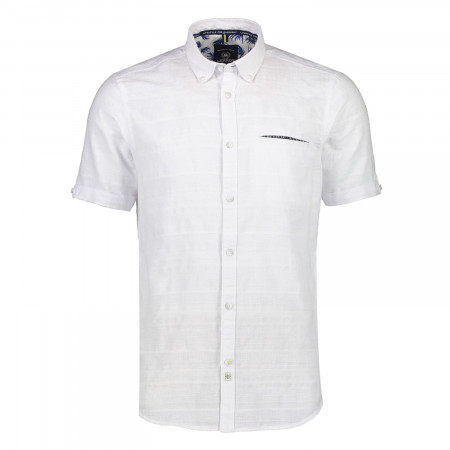 SALE % | Lerros | Freizeithemd - Regular Fit - Button-Down | Weiß online im Shop bei meinfischer.de kaufen