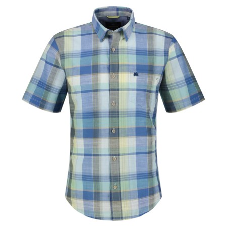 SALE % | Lerros | Freizeithemd - Regular Fit - Kurzarm | Blau online im Shop bei meinfischer.de kaufen