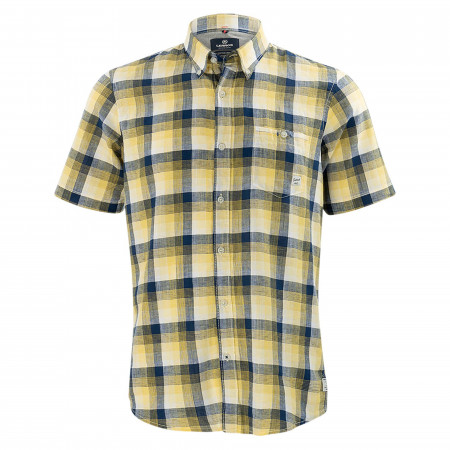 SALE % | Lerros | Freizeithemd - Regular Fit - Button-Down | Gelb online im Shop bei meinfischer.de kaufen