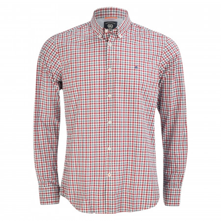 SALE % | Lerros | Hemd - Regular Fit - Button-Down | Rot online im Shop bei meinfischer.de kaufen