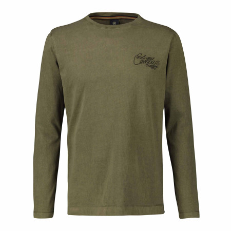 SALE % | Lerros | T-Shirt - Regular Fit - Baumwolle | Oliv online im Shop bei meinfischer.de kaufen