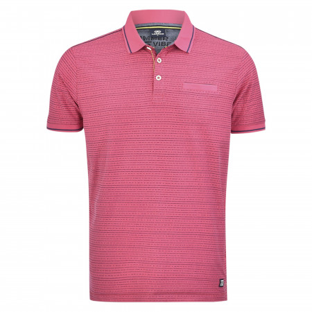 SALE % | Lerros | Poloshirt - Regular Fit - Print | Pink online im Shop bei meinfischer.de kaufen