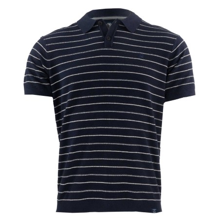 SALE % | Lerros | Poloshirt - Regular Fit - Stripes | Blau online im Shop bei meinfischer.de kaufen