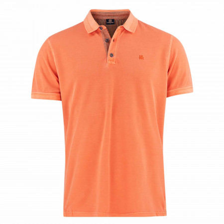 SALE % | Lerros | Poloshirt - Regular Fit - unifarben | Orange online im Shop bei meinfischer.de kaufen