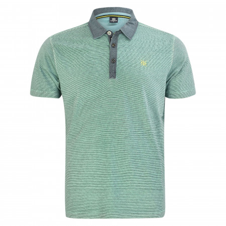 SALE % | Lerros | Poloshirt - Regular Fit - Stripes | Grün online im Shop bei meinfischer.de kaufen