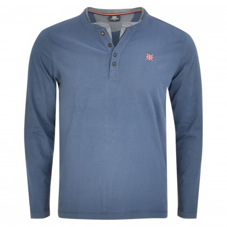 SALE % | Nein | Shirt - Regular Fit - Henley | Blau online im Shop bei meinfischer.de kaufen
