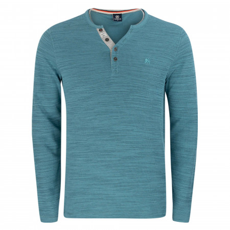 SALE % | Lerros | Sweatshirt - Regular Fit - Crewneck | Blau online im Shop bei meinfischer.de kaufen