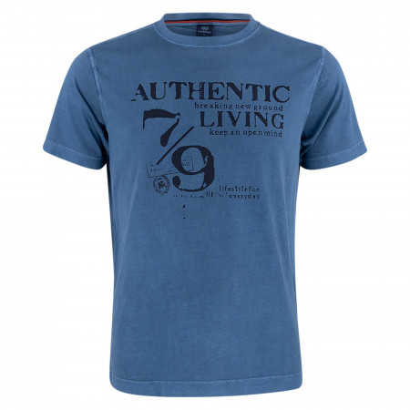 SALE % | Lerros | T-Shirt - Regular Fit - Print | Blau online im Shop bei meinfischer.de kaufen