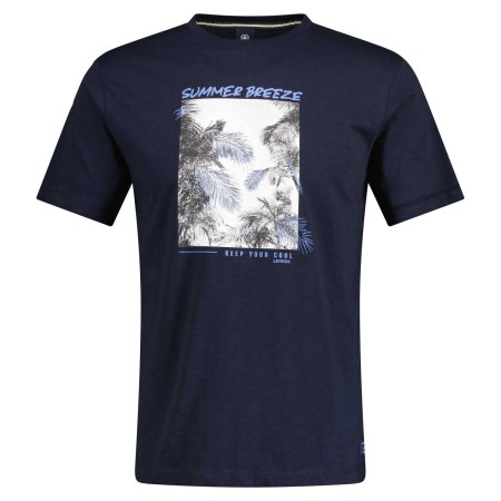 SALE % | Lerros | T-Shirt - Loose Fit - Kurzarm | Blau online im Shop bei meinfischer.de kaufen
